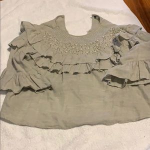 Zara Pearl Top